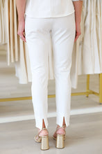 Ankle Slit Pant, Off White