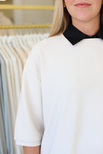 Collared Layering Tank, Black