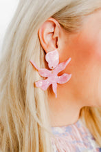 Flora Lily Earrings, Ballet Slipper