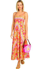 Annalisa Dress, Rosebud Ribbon Stripe