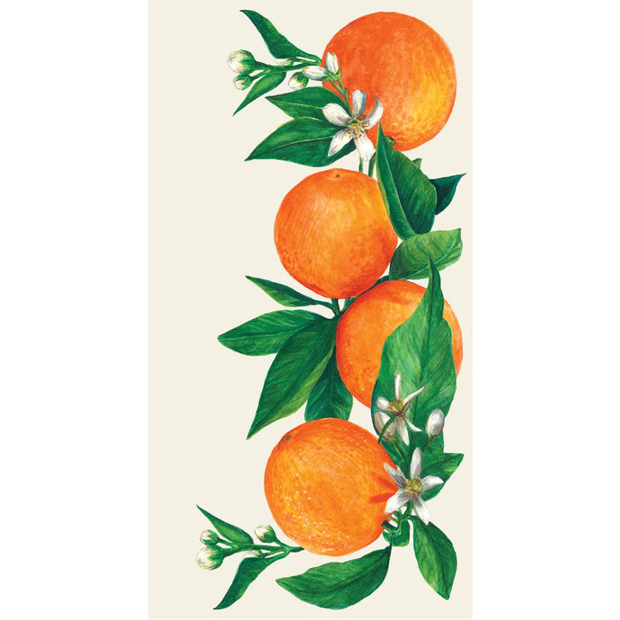 Orange Orchard Guest Napkins [Pack of 16]