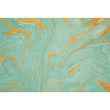 Seafoam & Gold Marbled Placemat [Pack of 12]