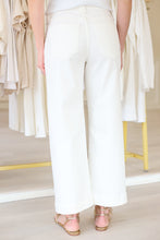 Stride High Rise Wide Leg Patch Pocket Jean