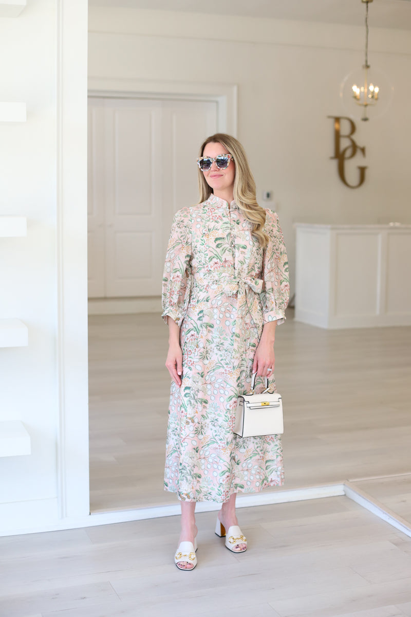 jade midi dress Vintage Meadow Midi Dress Large / Vintage Meadow