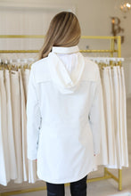 Winter White Rain Coat