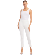 Ankle Slit Pant, Off White