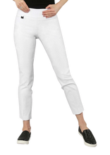 Mercury Fabric 28" Ankle Pant, White
