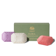 Floral Three-Soap Set