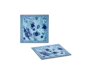 Oriente Italiano Porcelain Placemats, Iris [Set of 2]