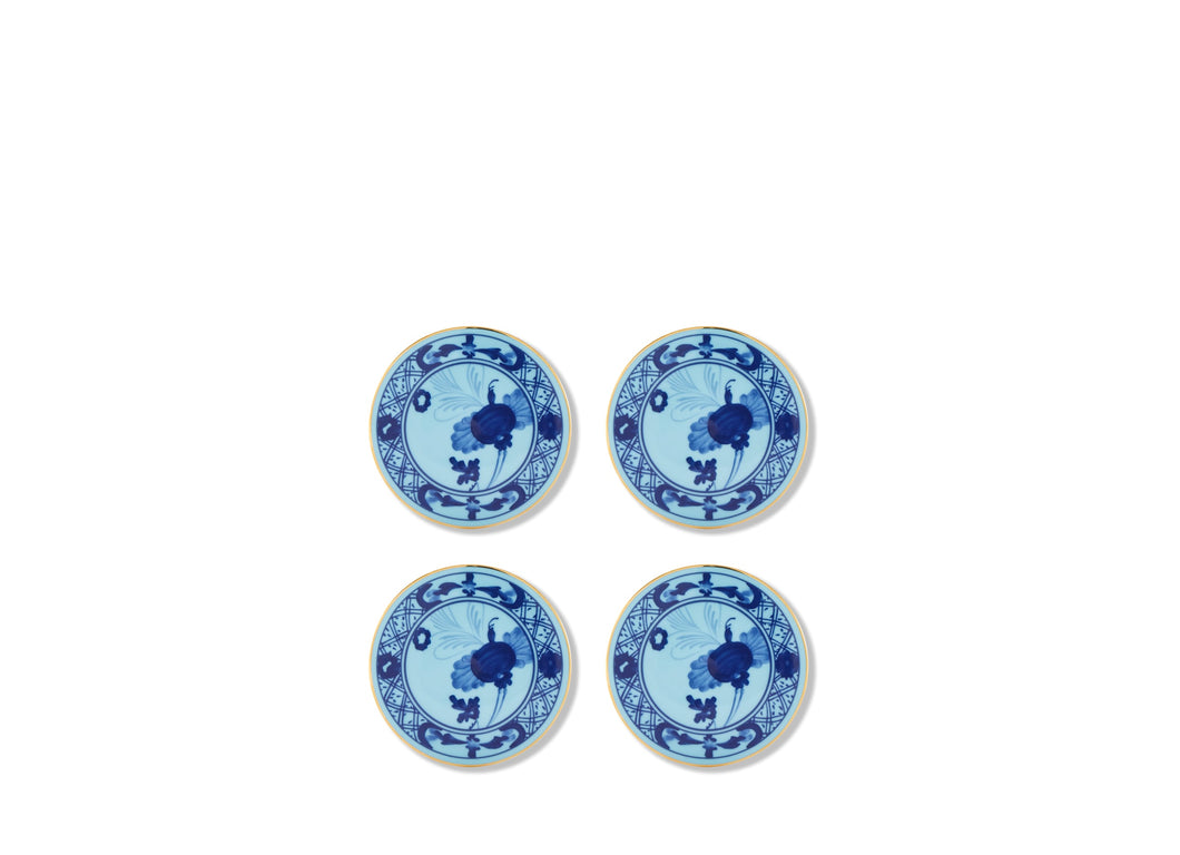 Oriente Italiano Coasters, Iris [Set of 4]