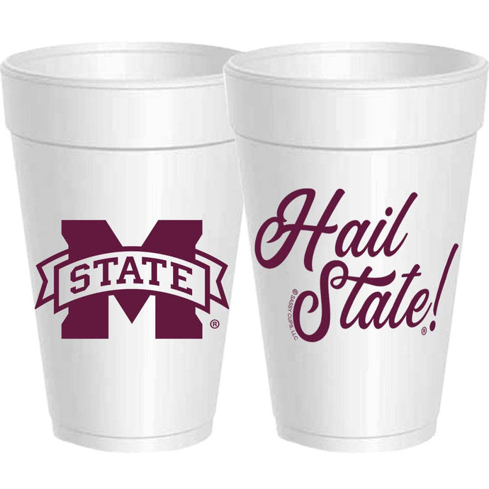 Mississippi State Styrofoam Cup [Pack of 10]