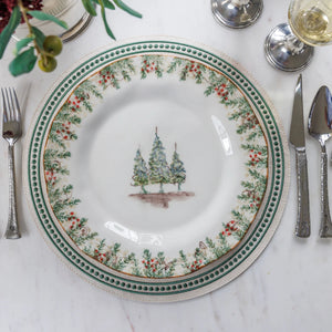 Natale Dinner Plate