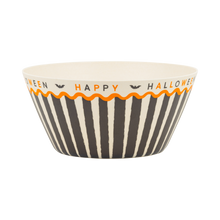 Happy Halloween Bamboo Bowl