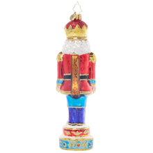 Royal Elegance Nutcracker Ornament