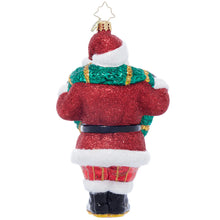 Wreath Wrangler Claus Ornament