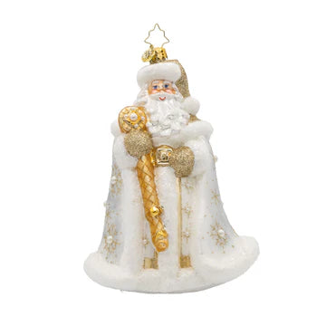 Gilded Kris Kringle Ornament