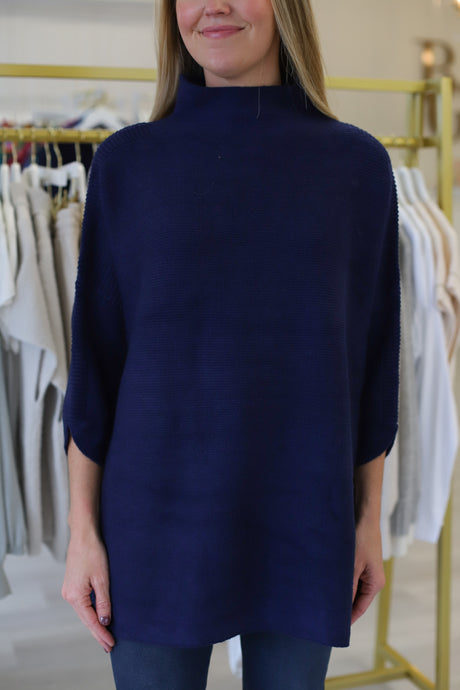 Boho Tunic, Navy