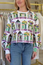 Mardi Gras Porches Sweatshirt