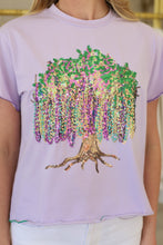 Frill Edge Beads in Tree Tee