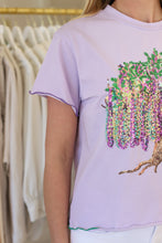 Frill Edge Beads in Tree Tee