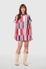 Dock Dress, Woodland Stripes