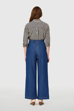 The Boyfriend Shirt, Ganache Pinstripe