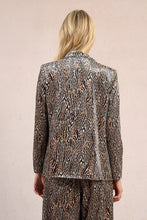 Velvet Leopard Blazer