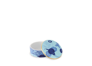 Oriente Italiano Small Round Trinket Box, Iris