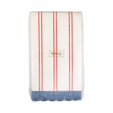 Red Striped Paper Dinner Napkin [Set of 24]