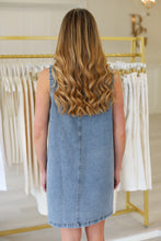 Denim Shift Dress