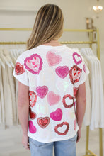 Multi Doily Heart Tee