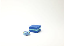 Oriente Italiano Small Round Trinket Box, Iris