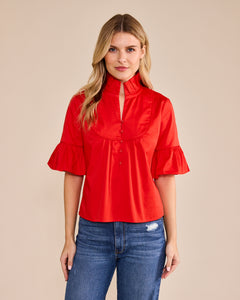 Meredith Top, Parisian Red