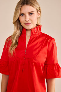 Meredith Top, Parisian Red