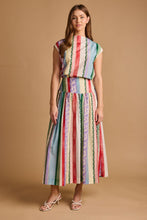 Edith Skirt, Garden Stripe