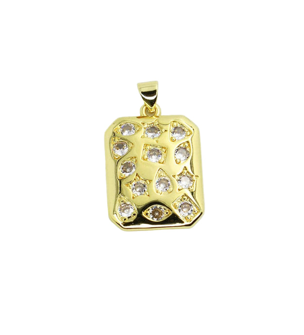 Infinity Crystals Charm