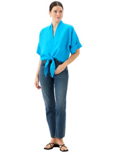Janice Tie-Front Top
