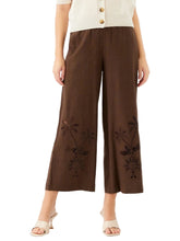 Zora Embroidered Ankle Pants