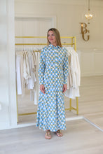 Classic Shirt Dress, Liv Blue Motif