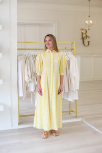 Rosie Shirt Dress, Buttercup