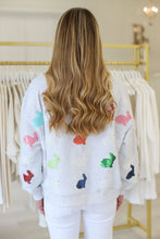 Grey Multi Bunny Sweatshirt