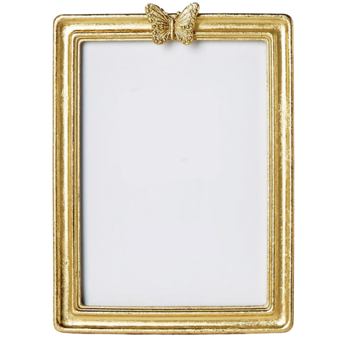 5x7 Golden Butterfly Photo Frame