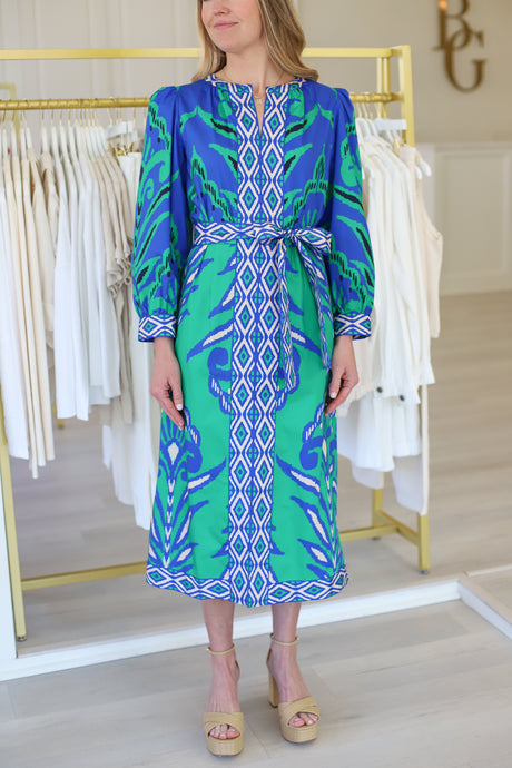 Kelsey Cotton Graphic Dress