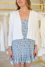 White Lightweight Knit Shrug