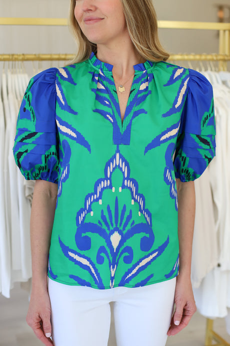 Jenna Cotton Graphic Top
