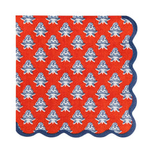 Floral Paper Cocktail Napkin [Set of 24]