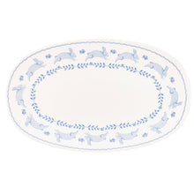 Bunny Oval Bamboo Tray