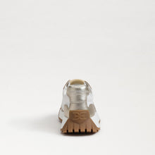 Langley Sneaker, Off White/Molten Gold