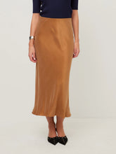 Eva Bias Ankle Skirt, Camel