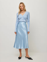 Mia Bias Skirt, Glacier